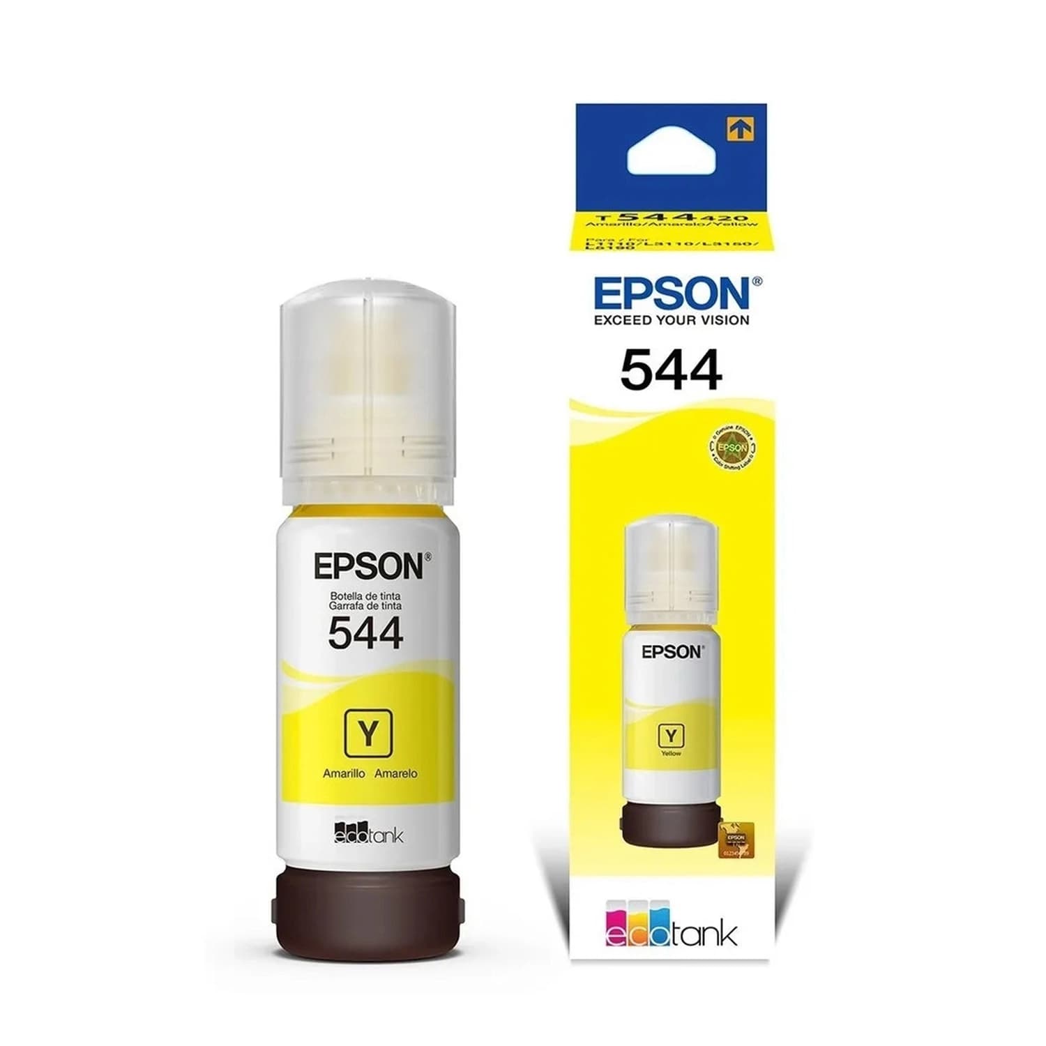 Botella de Tinta Epson 544 Amarilla · Epson