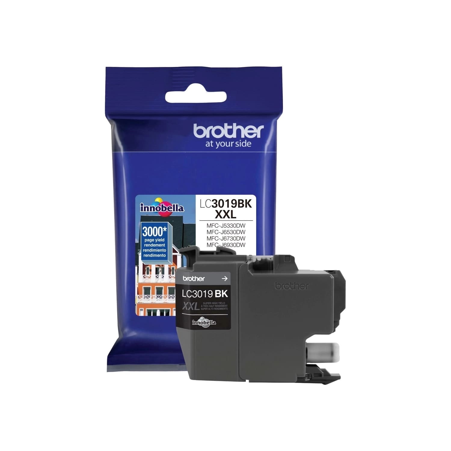 Cartucho de tinta LC3019BK Negra Alto Rendimiento · BROTHER
