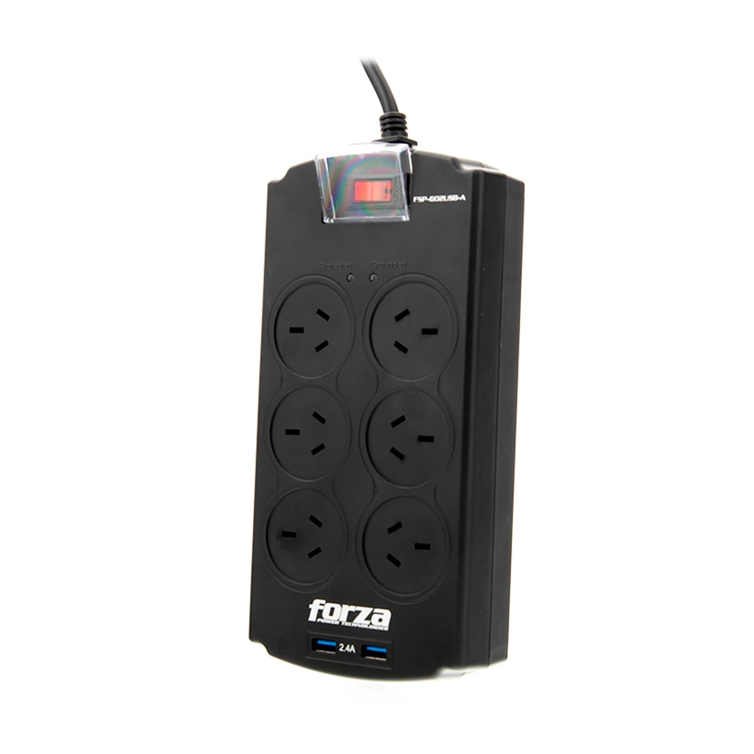 Protector Tensión FSP FORZA 2200W 6 Tomas · FORZA