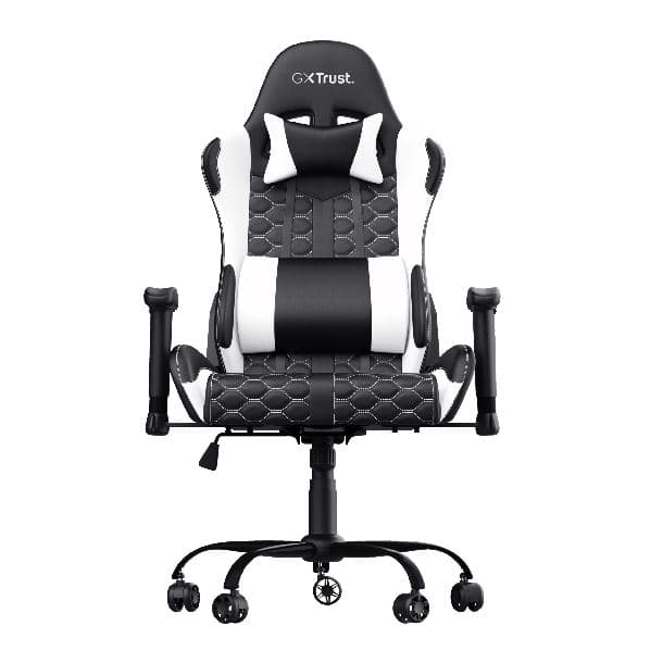Silla Gamer Trust GXT708W Resto White · Trust · Silla gamer