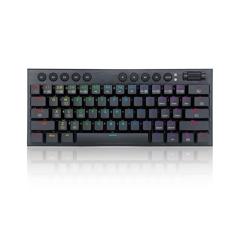 Teclado Mecanico Cableado Redragon K632 Horus Mini RGB Red Switches - Ingles · Redragon · Mecánico