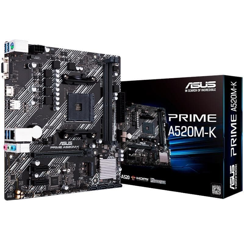 Motherboard Asus Prime A520M-K CSM AM4 · Asus · AMD AM4