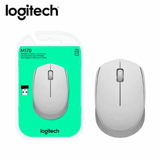 Mouse Logitech M170 Inalambrico Blanco · Logitech · Inalámbrico