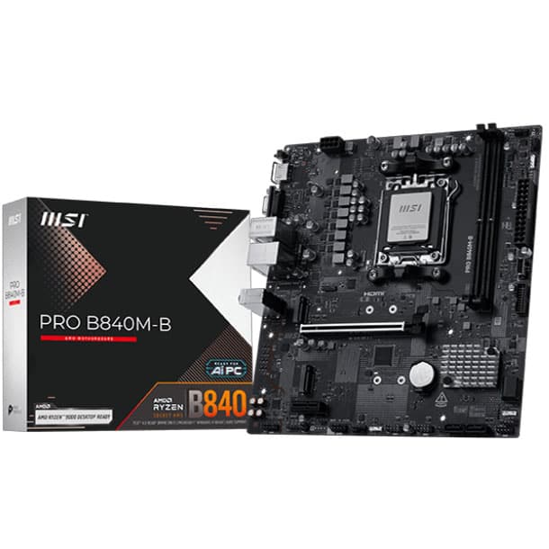 Motherboard MSI B840M-B PRO DDR5 AM5 · MSI · AMD AM5