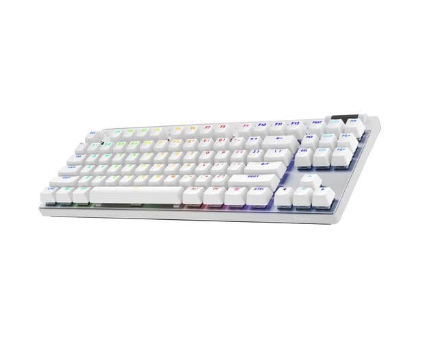 Teclado Logitech G Pro X TKL Lightspeed White Wireless 2.4GHz + Bluetooth · Logitech · Inalámbrico