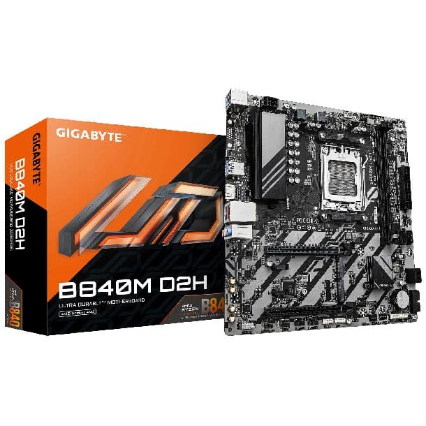 Motherboard Gigabyte B840M D2H DDR5 AM5 · Gigabyte · AMD AM5