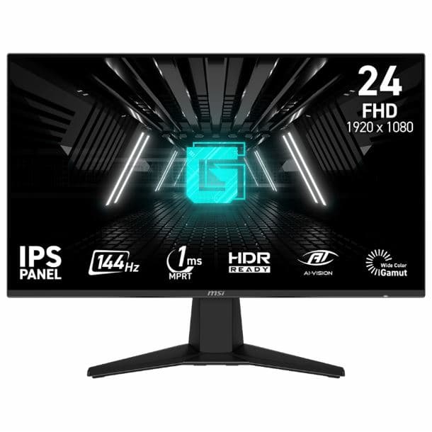 Monitor Gamer IPS MSI 24" G242L E14 144Hz HDMI - DP · MSI · Gamer alta tasa