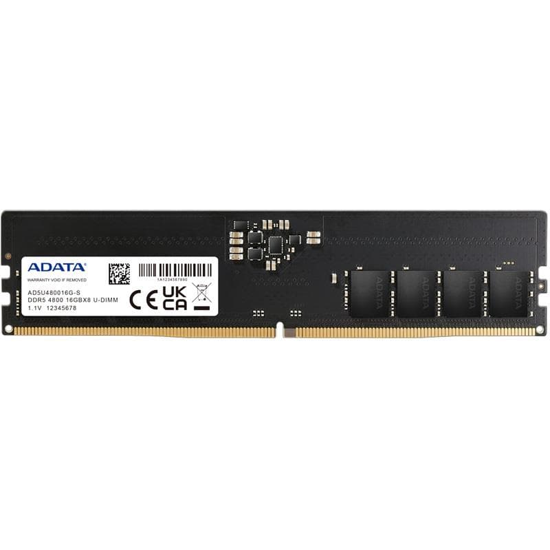 Memoria RAM Adata 16GB 4800 Mhz DDR5 · ADATA · DDR5