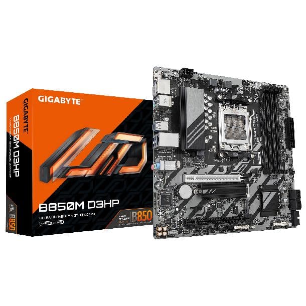 Motherboard Gigabyte B850M D3HP DDR5 AM5 · Gigabyte · AMD AM5