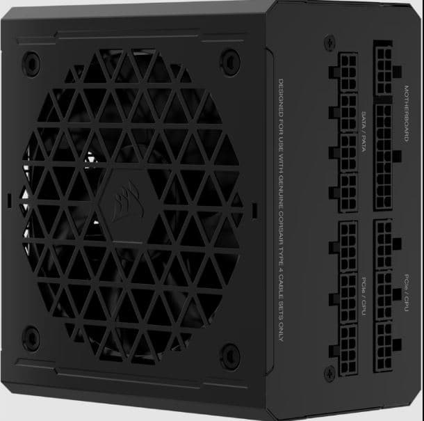 Fuente 1000W Corsair RM1000e (2025) 80 PLUS Gold Full Modular ATX 3.1 PCIe 5.1 · Corsair