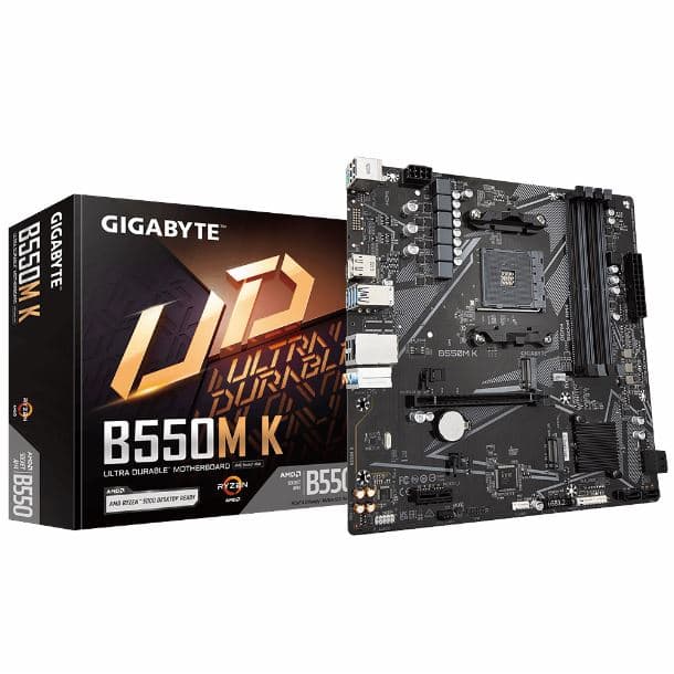 Motherboard Gigabyte B550M K AM4 · Gigabyte · AMD AM4
