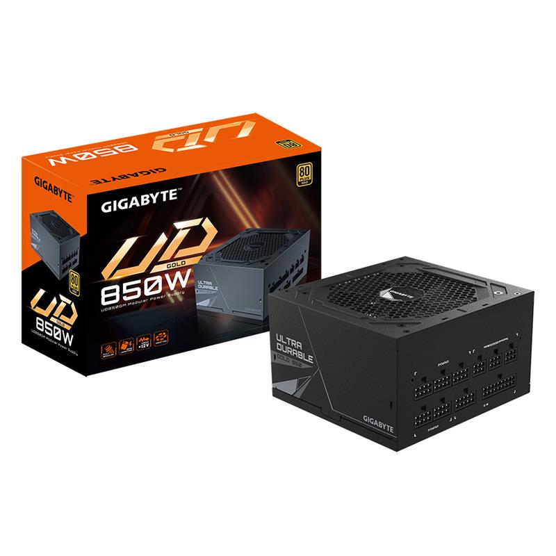 Fuente 850W Gigabyte UD850GM PG5 80 PLUS GOLD Modular · Gigabyte · 80+ Gold