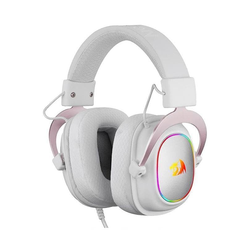 Auricular c/mic Redragon ZEUS X H510 White RGB · Redragon