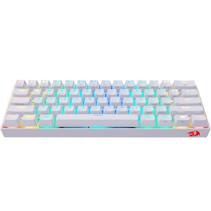 Teclado Mecanico Redragon Draconic K530 White RGB Inalambrico Outemu Brown · Redragon · Mecánico
