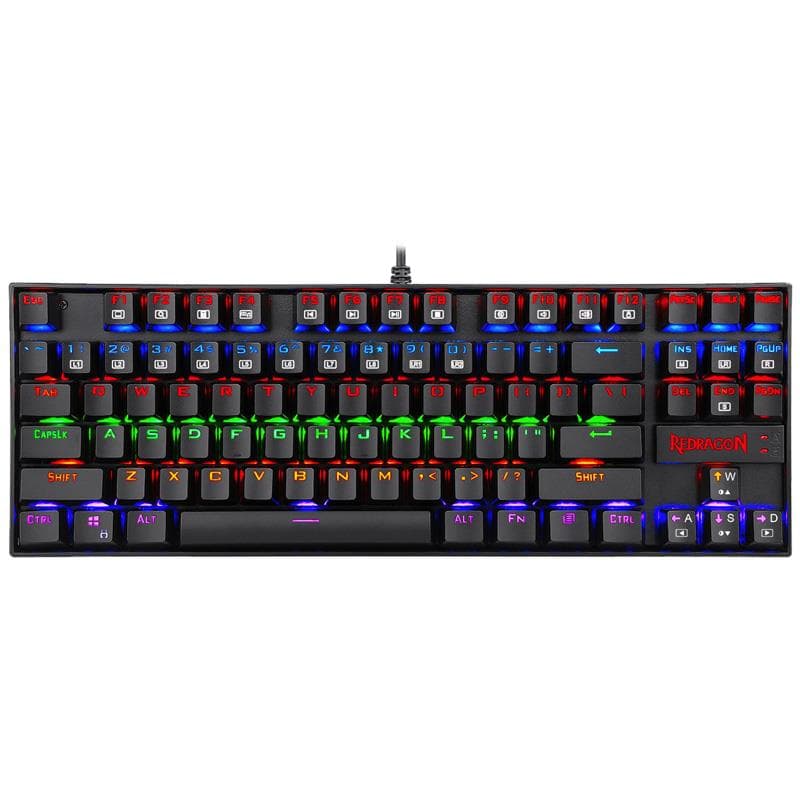 Teclado Redragon Kumara Mecanico K552 Rainbow LED Switch Red · Redragon · Switches