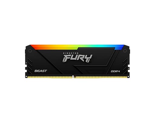 Memoria Ram Kingston Fury Beast RGB 8GB 3200 Mhz DDR4 · Kingston · DDR4