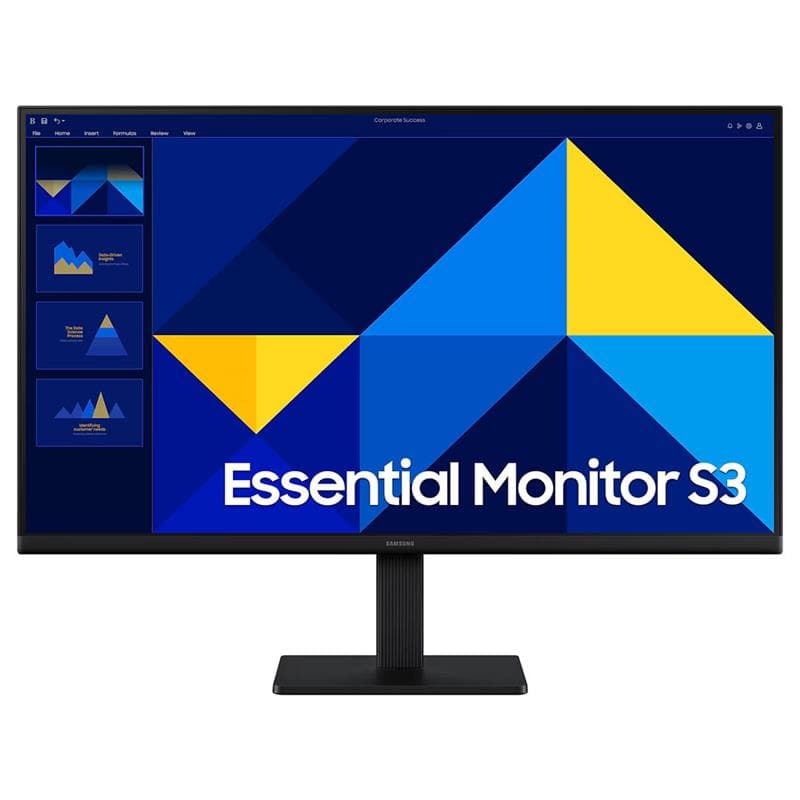 Monitor Led Ips 27" Samsung Essential S3 S30gd Fhd 100hz 5ms · Samsung