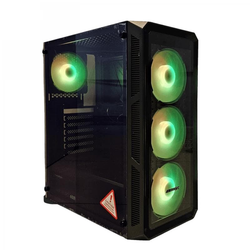 GABINETE GAMER AUREOX RHEA ARX400G C/VEN · Gamer/con vidrio