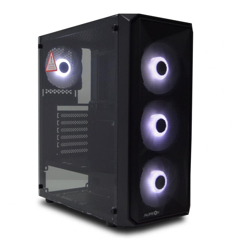 GABINETE GAMER AUREOX VOLANS ARX360G · Gamer/con vidrio
