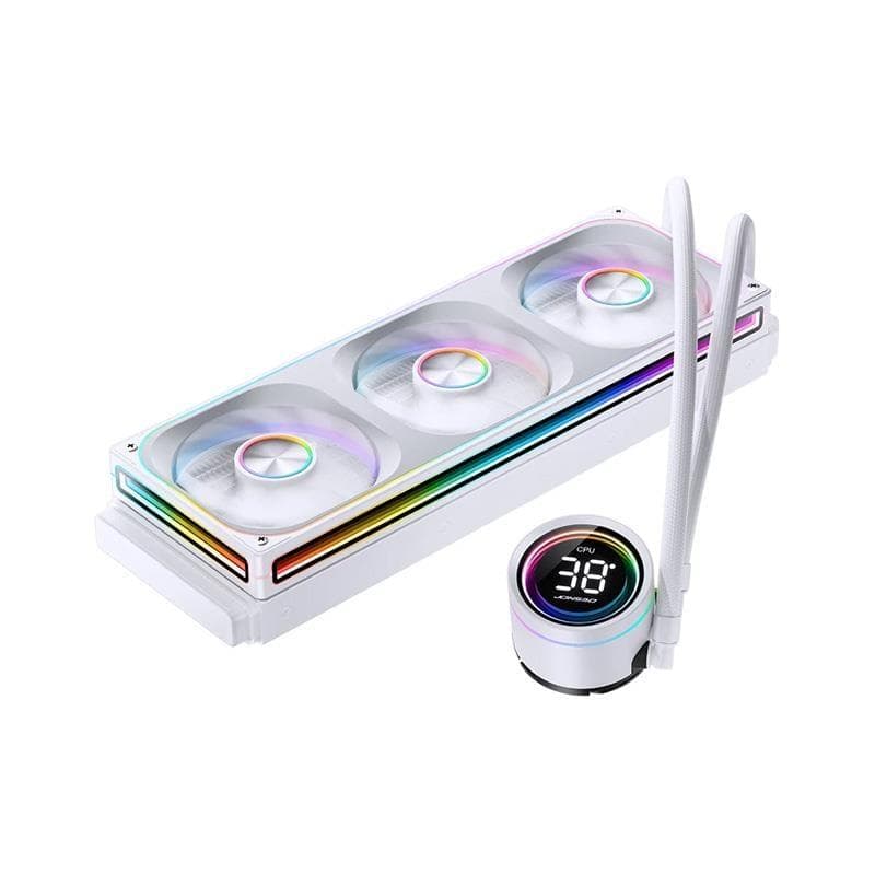 CPU Water Cooler 360mm JONSBO TH-360 White · JONSBO