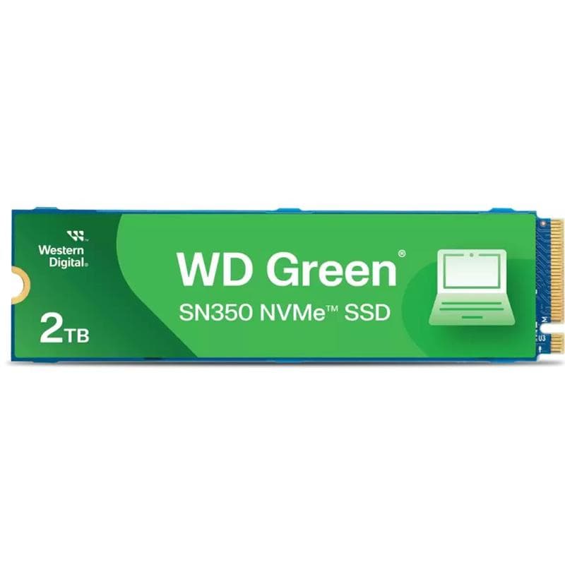 Disco Sólido SSD 2TB Western Digital Green SN3000 M.2 NVMe PCIe x4 4.0 · Western Digital