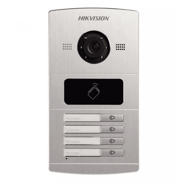 VideoPortero Ip hikvision Metalico C4 Timbres