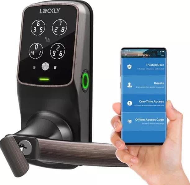 Control de Acceso Unitech - Cerradura HuellaClaveRfidBluetoothLlave PnIlock 5