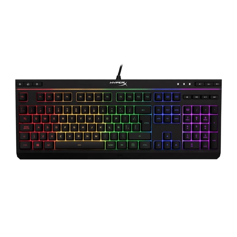 TECLADO GAMER HYPERX ALLOY CORE RGB HX-KB5ME2-LA (4P4F5AIAC8)