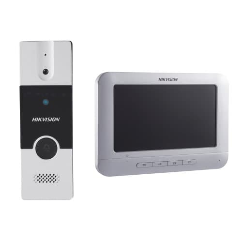 Kit Frente y Videoportero Analogico Hikvision Lcd 7 Full Hd Modelo Ds-Kis202T