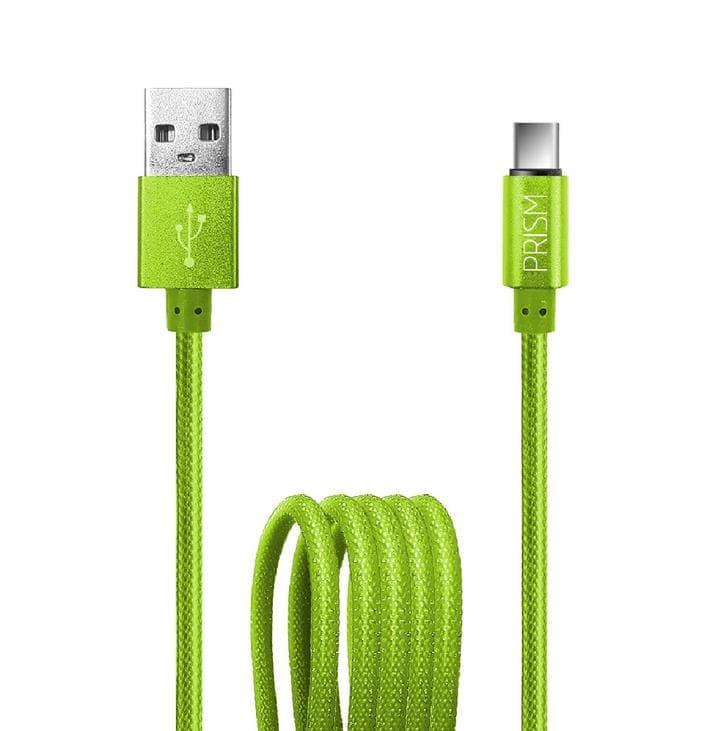 CABLE FOXBOX USB PRISM USB A TYPE-C VERDE 125M