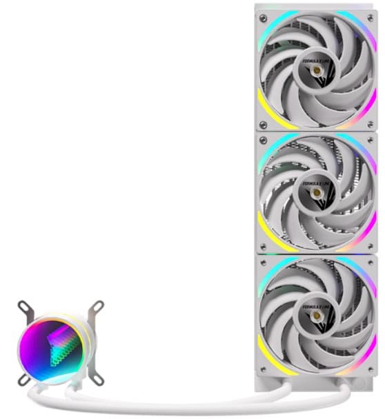 WATER COOLING FORMULA V LINE OASIS L360 ARGB WHITE (360W TDP AM4AM5RT4170012001151)