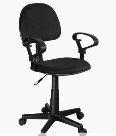 SILLA ESCRITORIO XTECH BLACK C APOYA BRAZO (QZY-H4-BLACK)