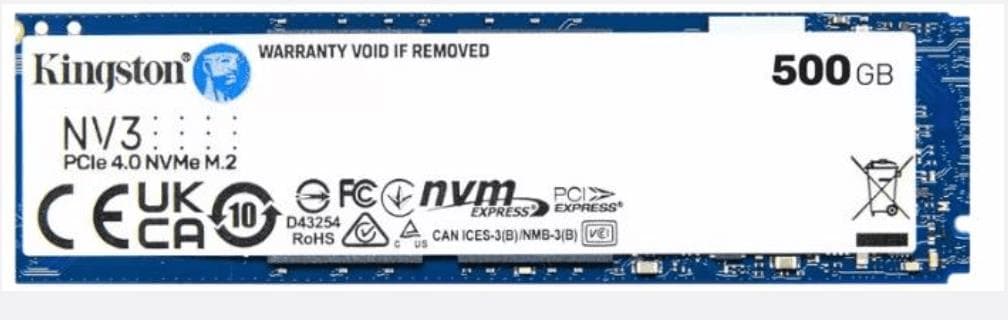 DISCO SSD KINGSTON NV3 500GB M2 NVMe (SNV3S500G)