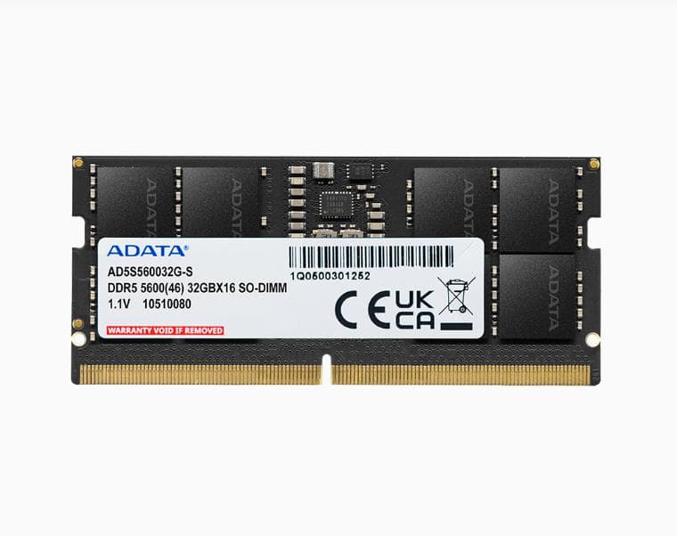 MEMORIA SODIMM ADATA DDR5 8GB 5600MHZ BLISTER (AD5S56008G-S)