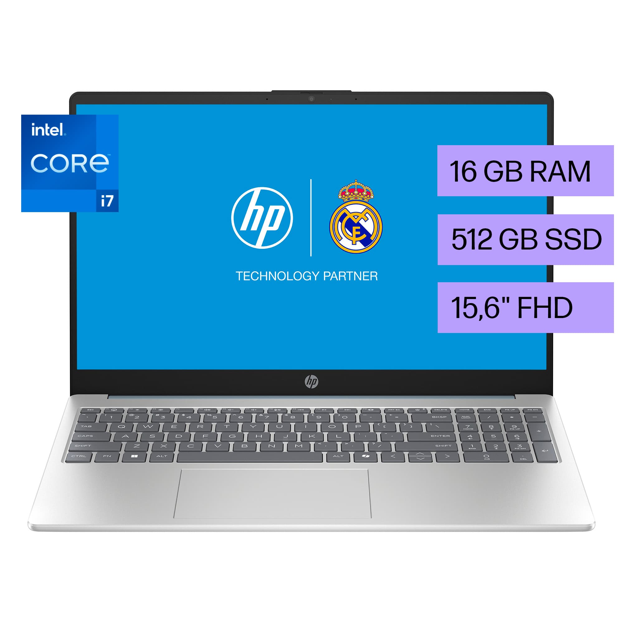 NOTEBOOK HP 15-FD0272LA i7-1355U 16GB 512GB 156 FHD W11HSL (B9TY7LAAC8)
