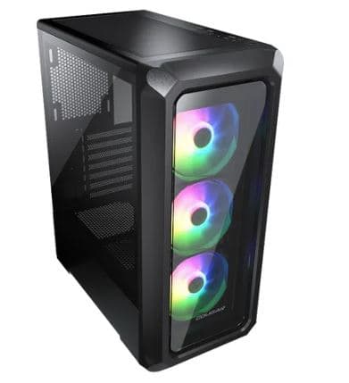 GABINETE GAMER - GMX-170 500W ATX FULL 4FAN RGB LATERAL ACRILICO