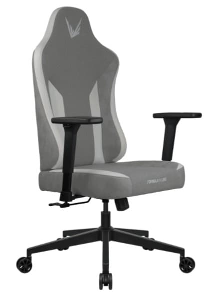 SILLA GAMER FORMULA V LINE RYVO FABRIC LIGHT GREY (4711401663041)
