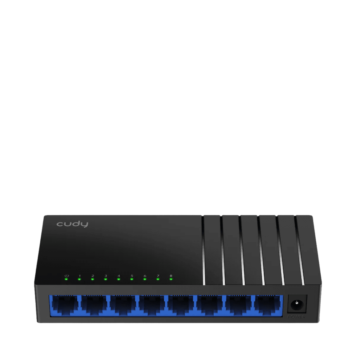 SWITCH CUDY 8-Port 101001000 Mbps Gigabit Desktop Switch (GS108D)_EU V40