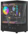 GABINETE GAMER FORMULA V LINE CRYSTAL Z1CM PLUS BLACK