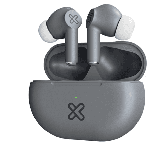 AURICULAR KLIPXTREME TWS BUDS-FI BT IN-EAR 17HS- IPX4 - GREY (KTE-015GR)