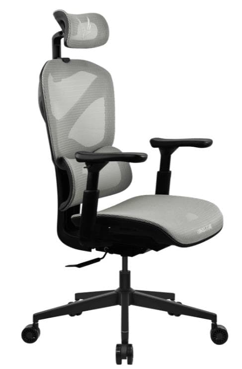 SILLA GAMER FORMULA V ERGOLUX 5 MESH LIGHT GREY