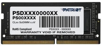MEMORIA PATRIOT SODIMM DDR4 16GB 3200MHZ (PSD416G32002S)