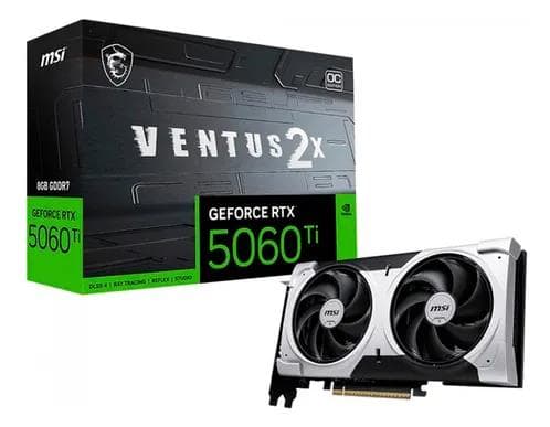 GPU MSI GEFORCE RTX 5060TI VENTUS 2X OC PLUS 8G G506T-8V2CP