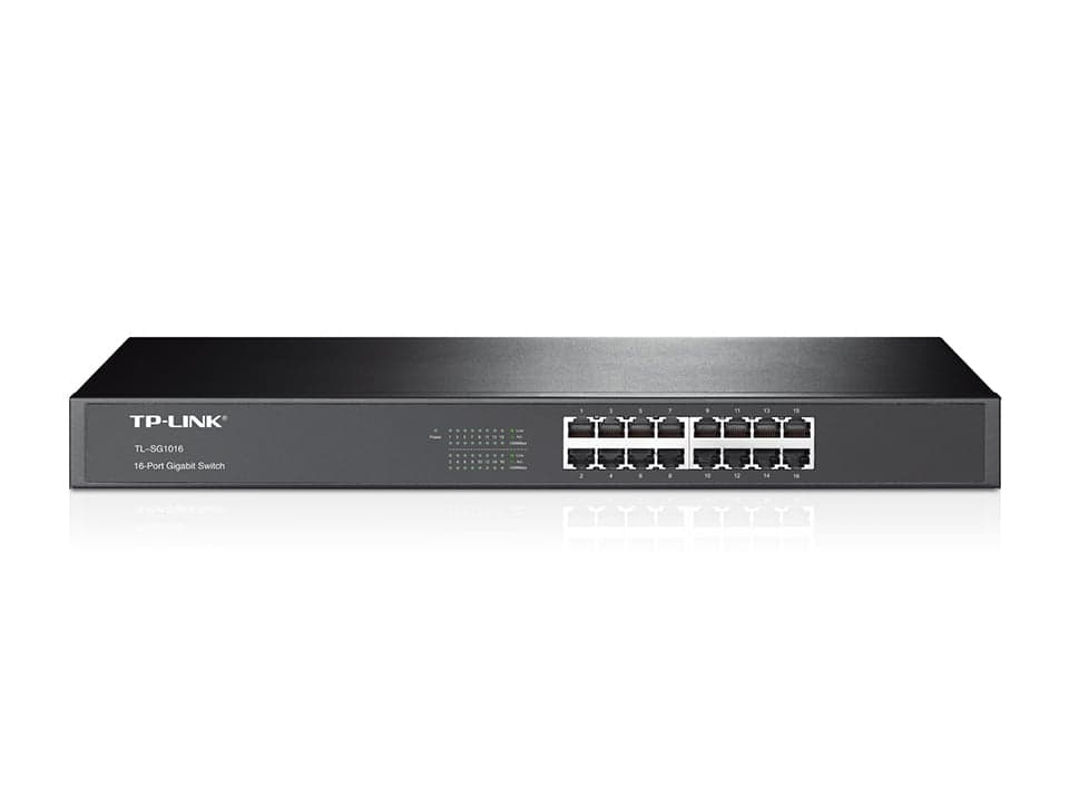 TL-SG1016 Switch Gigabit 16P Tp-Link R19(6713) · TP-Link · Switches