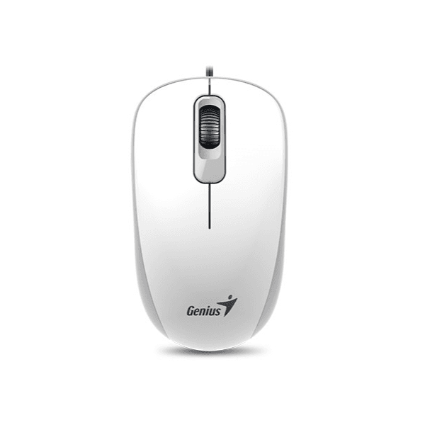 Mouse Genius DX-110 USB White (1484) · Genius · Cableado