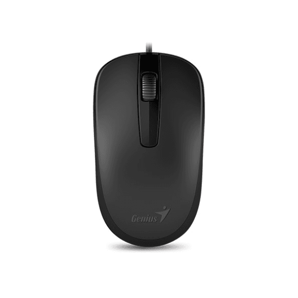Mouse Genius DX-120 USB Black (0975) · Genius · Cableado