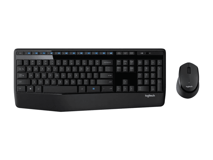 Teclado+Mouse Logitech Wir MK345 Black 920-007820 · Logitech · General