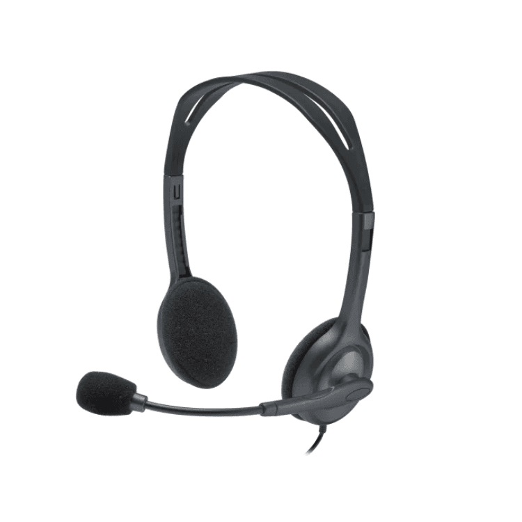 Auricular c/Microfono Logitech H111 Blk 1 Jack 981-000612 · Logitech