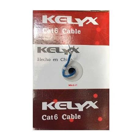 Rollo 305 mts UTP Cat 6 Interior Kelyx (0275) · Kelyx UTP