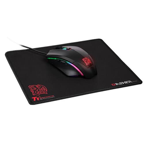 Mouse TT Talon Elit RGB 5000dpi + Mouse Pad Dasher Mini Black (2660) · Thermaltake · General
